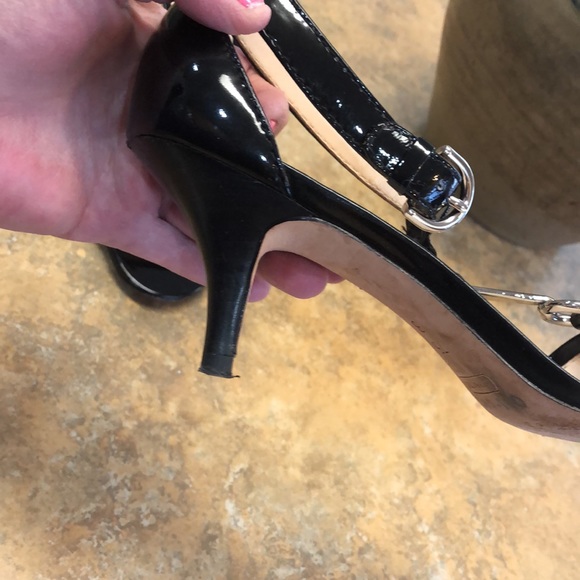 Coach Black Slingbacks Sandals - Picture 10 of 10